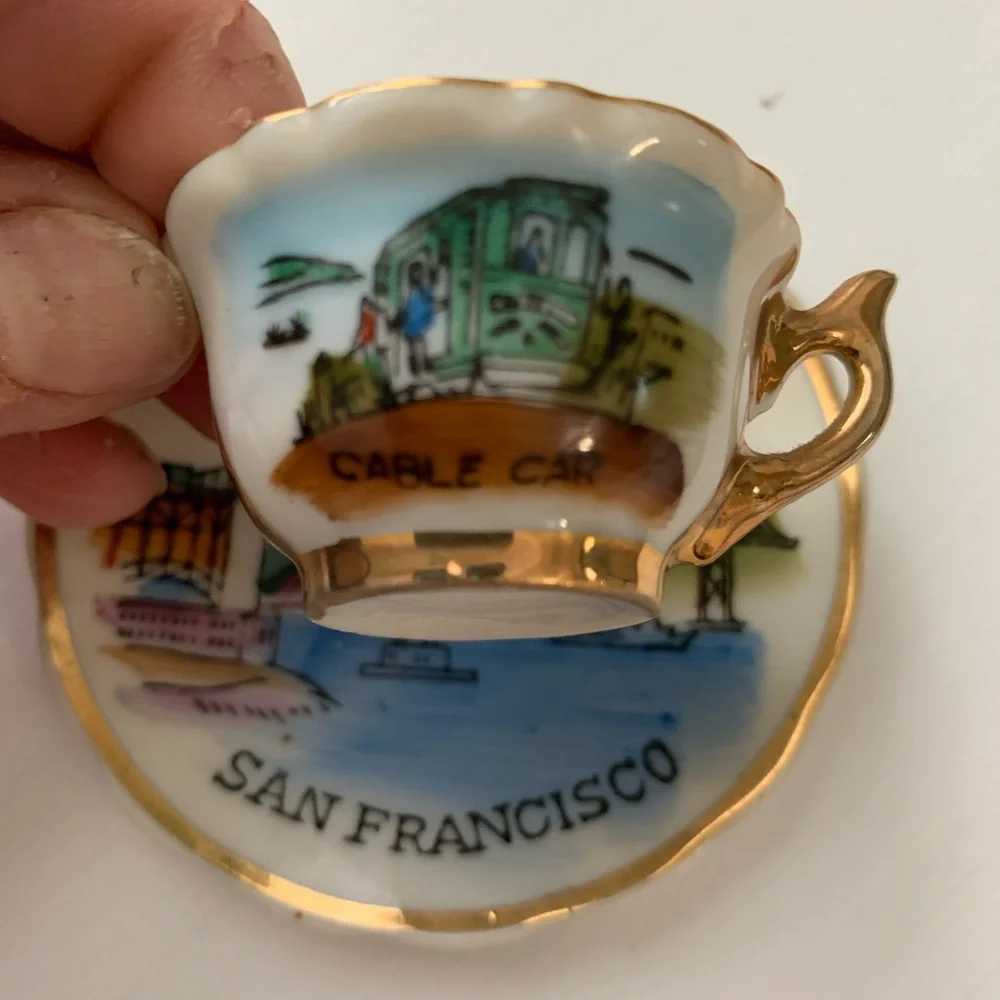 San Francisco Plate and Saucer